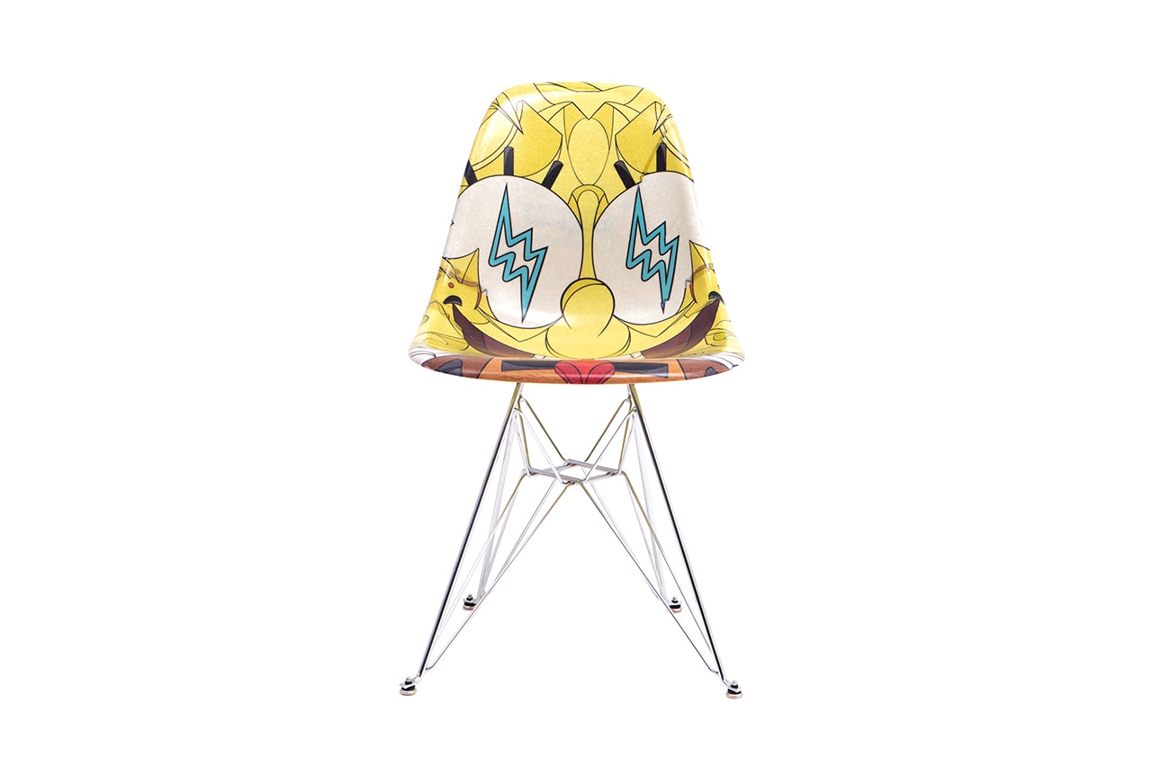 'Spongebob Squarepants' x J Balvin x Louis De Guzman x Modernica Collection Furniture First Look Release Information Daybed Upholstered Fiberglass Chairs Fiberglass Chairs
