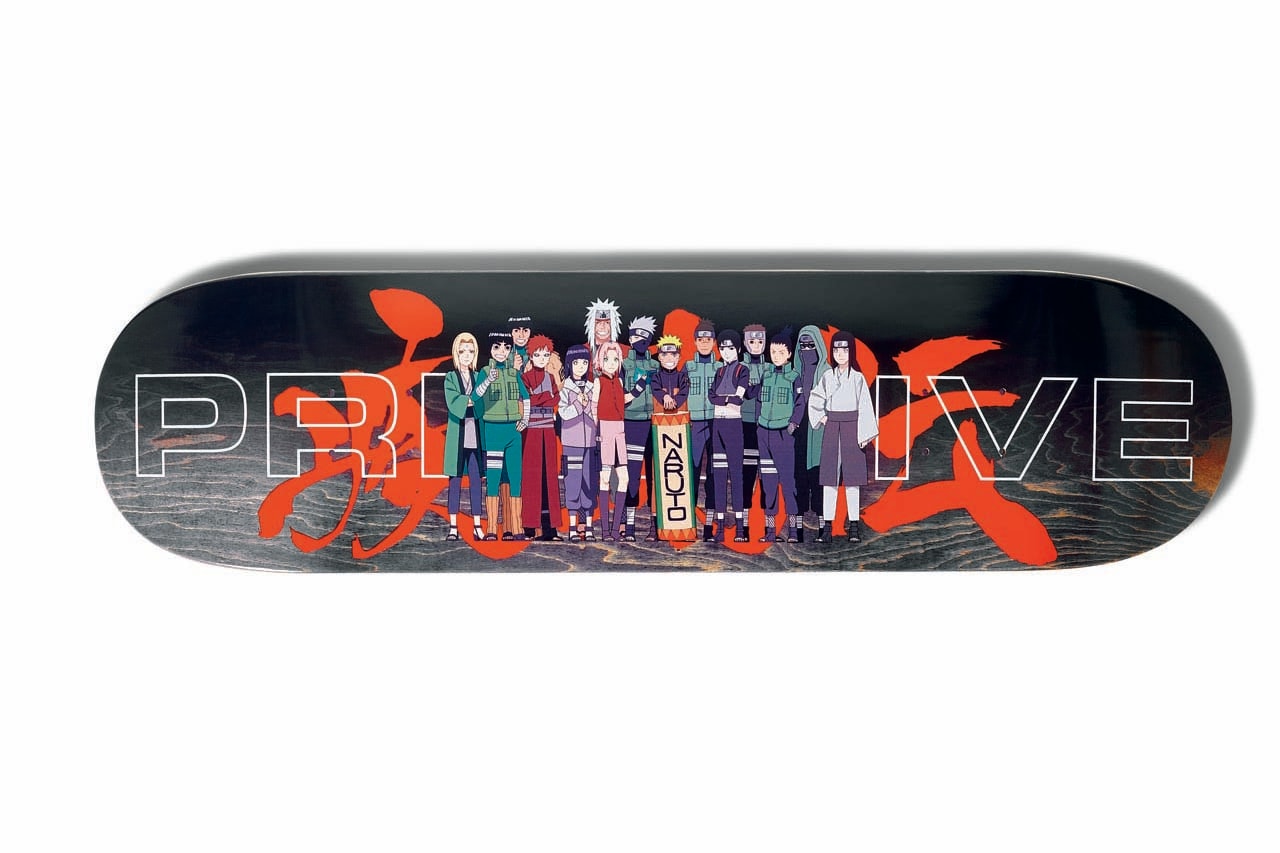 'Naruto Shippuden' Primitive Skateboards Collab HYPEBEAST