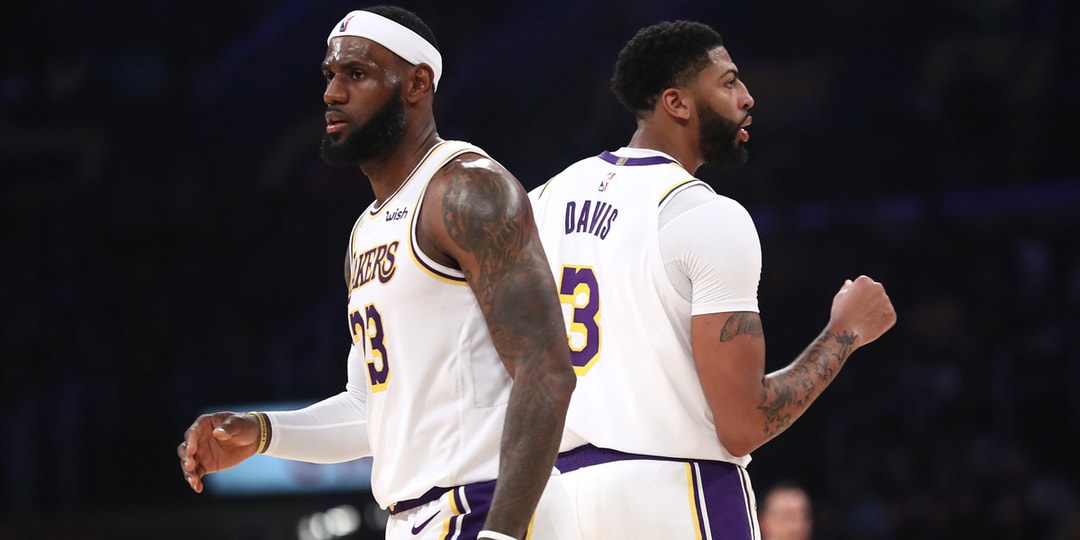 NBA on TNT Basketball Season TipOff Game Schedule Hypebeast