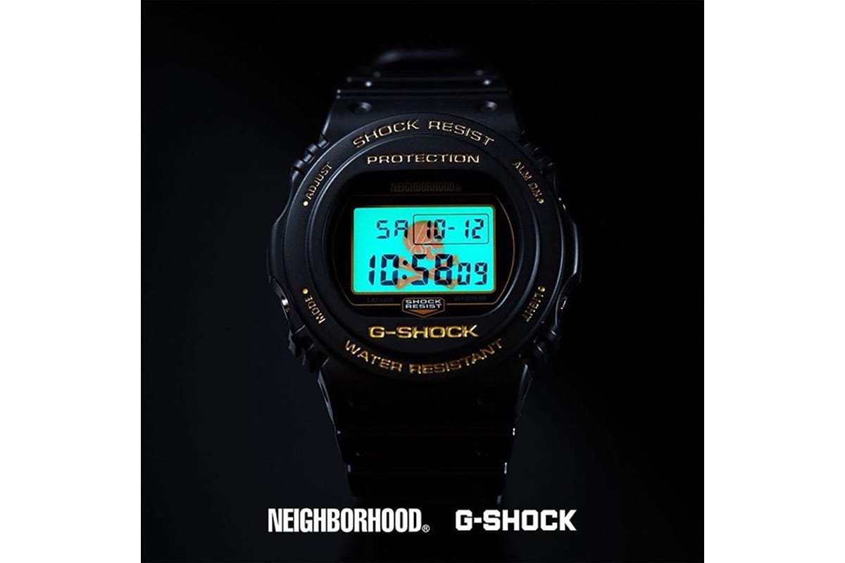 NEIGHBORHOOD x Casio G-SHOCK DW-5750 Teaser | Hypebeast