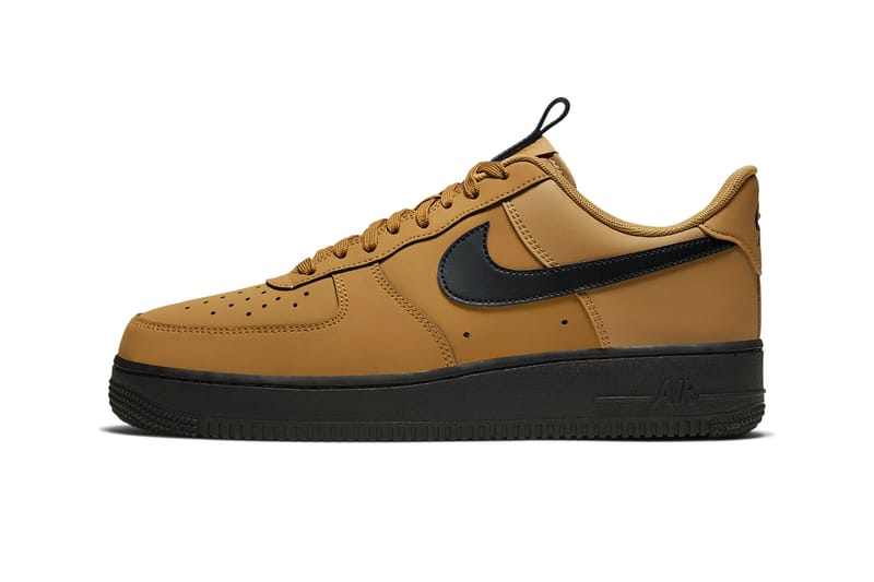 nike air force 1 brown black