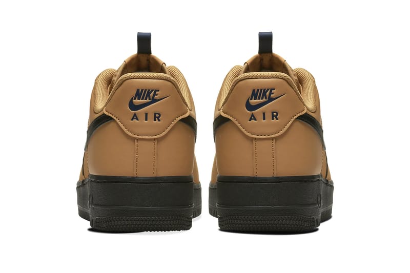 Nike air force 1 wheat outlet black