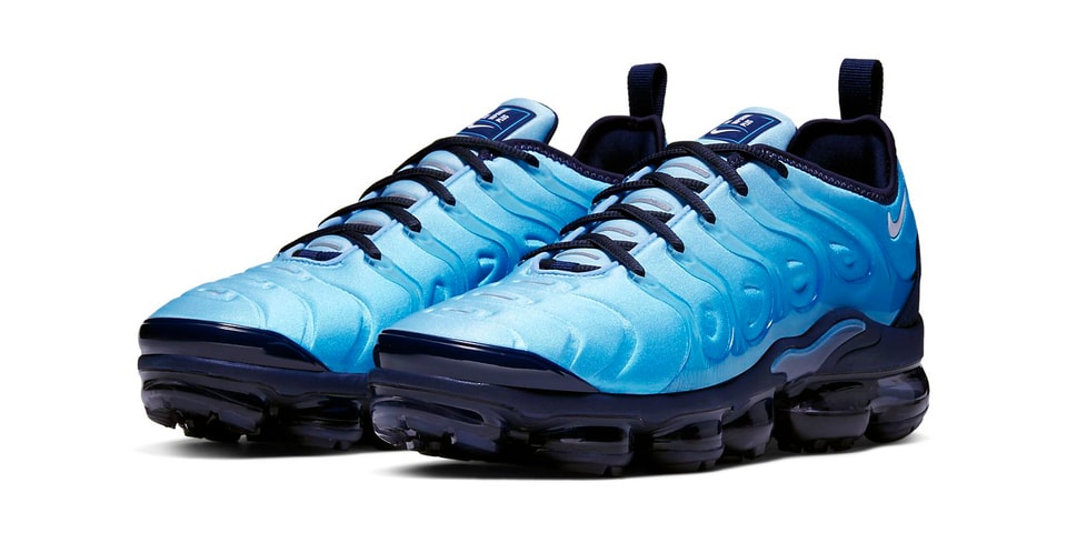 Nike Refreshes the Air VaporMax Plus in Light Current Blue | Hypebeast