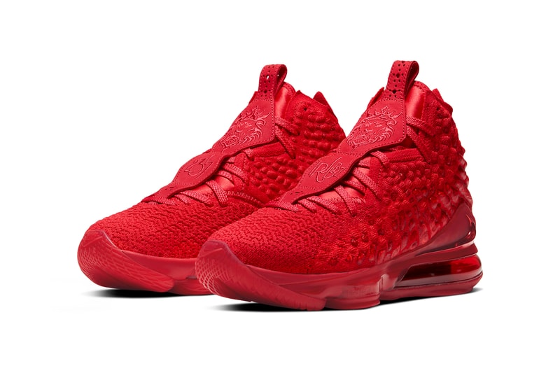nike lebron xvii red