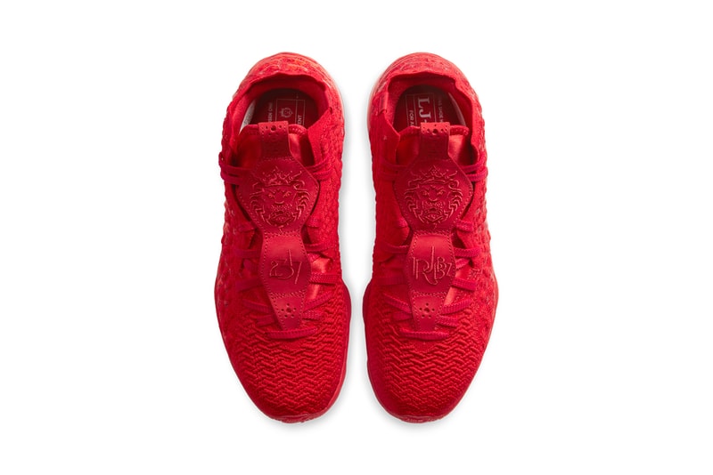 red lebron james 17
