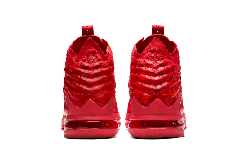 red lebron james 17