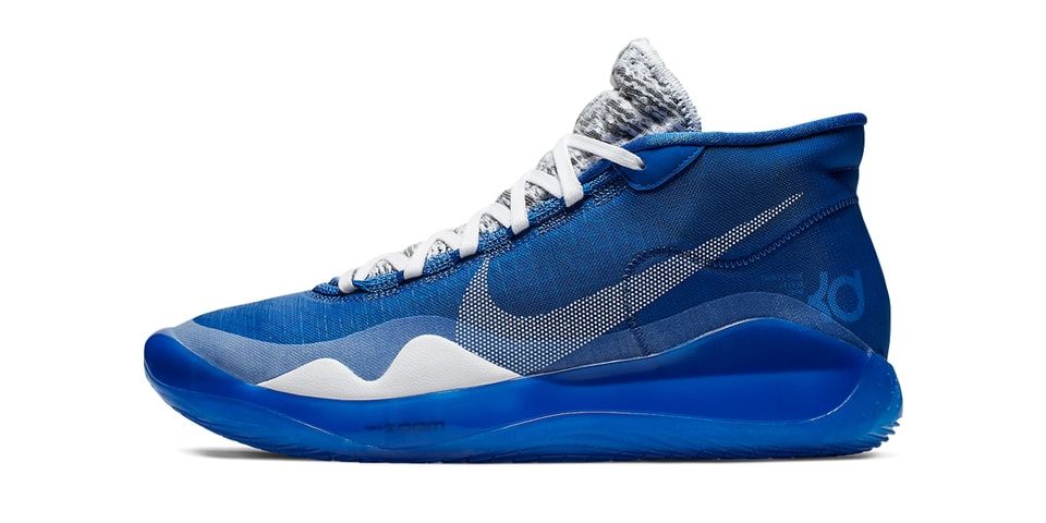 nike zoom kd 12 warriors home
