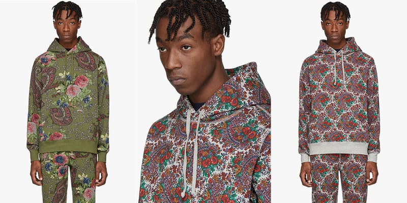 Split Paisley Hoodie - Black | Fashion Nova