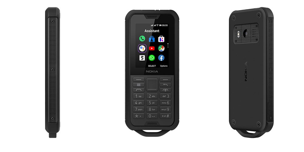 Nokia 800 Tough — это защищенный от атмосферных воздействий, водонепроницаемый и защищенный от падений супертелефон с поддержкой 4G