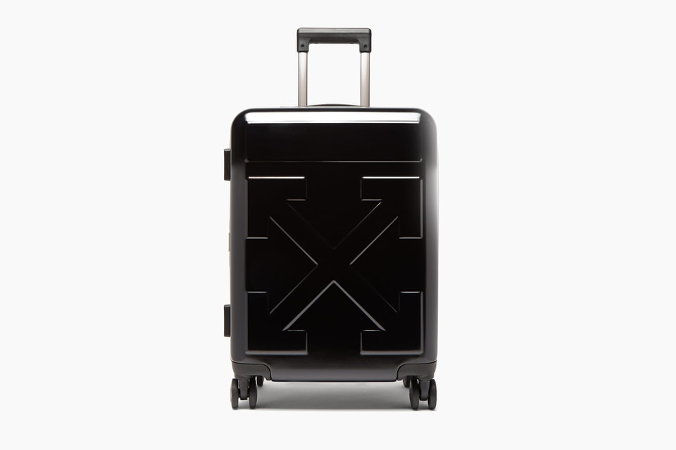 Off White Arrow-embossed Cabin Suitcase Release | Drops | Hypebeast