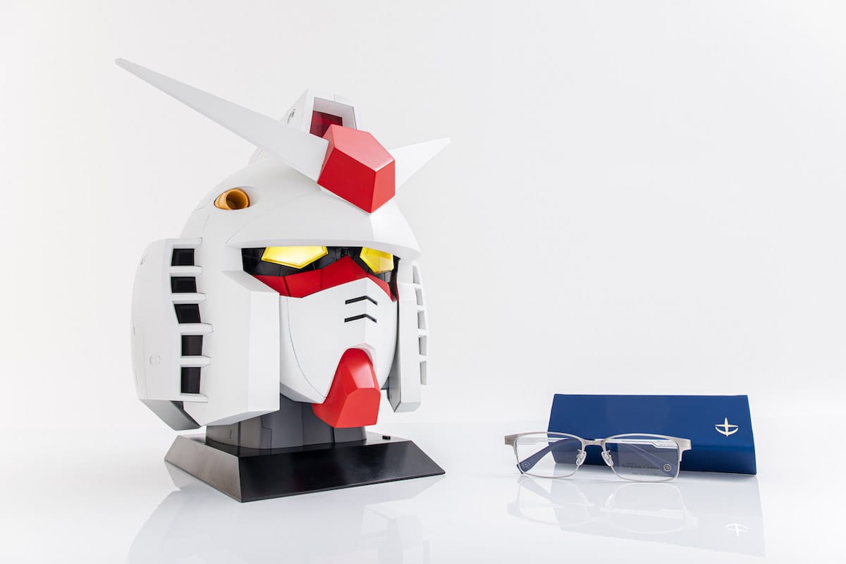 OWNDAYS 'Mobile Suit Gundam' 40th Anniversary RX-78-2 Glasses Case 