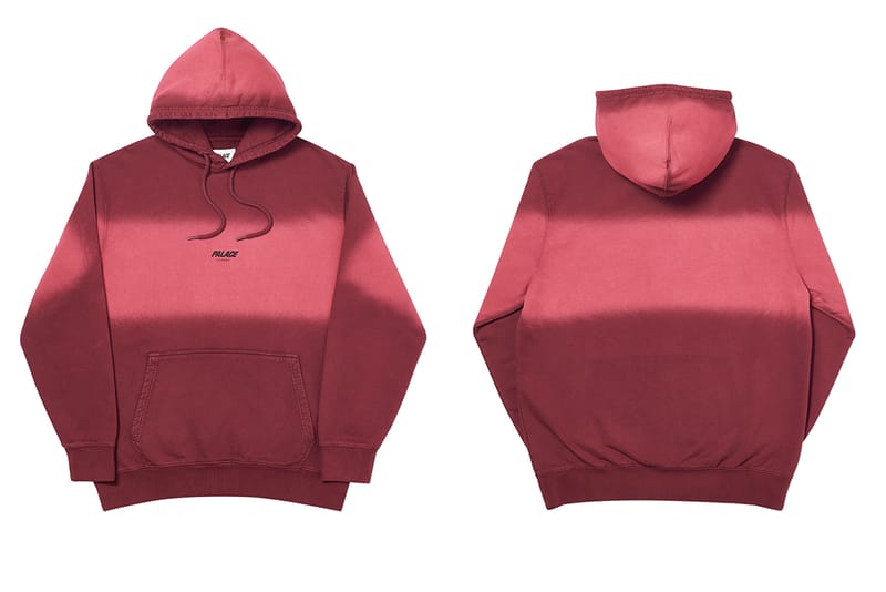 Palace 2024 red hoodie