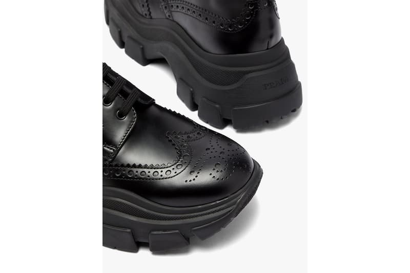 prada chunky trainers