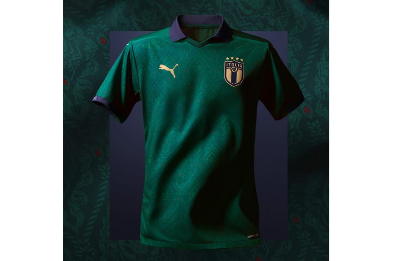 Puma italy green kit best sale