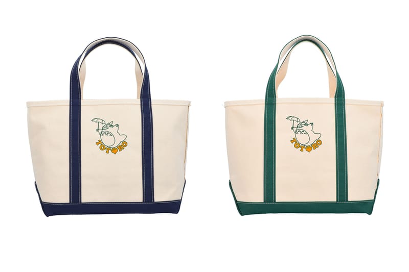 Studio Ghibli x L.L. Bean Totoro Tote Bags | Hypebeast