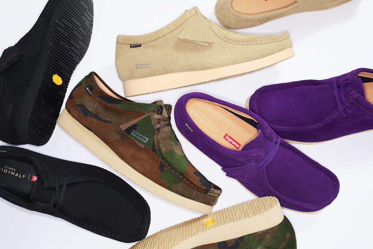 Supreme x Clarks Wallabees FW19 GORE-TEX Collection | Hypebeast