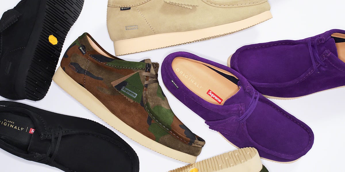 Supreme x Clarks Wallabees FW19 GORE-TEX Collection | Hypebeast