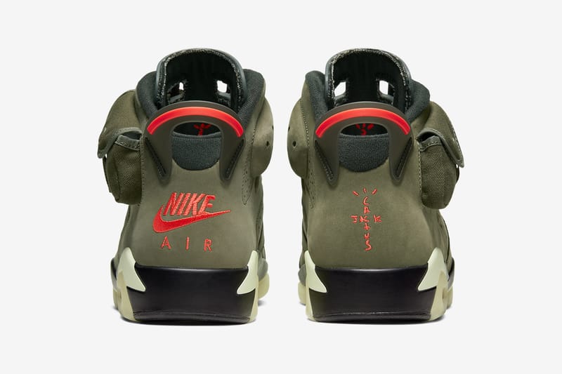 Travis scott x air shop jordan 6 releasing in 2019