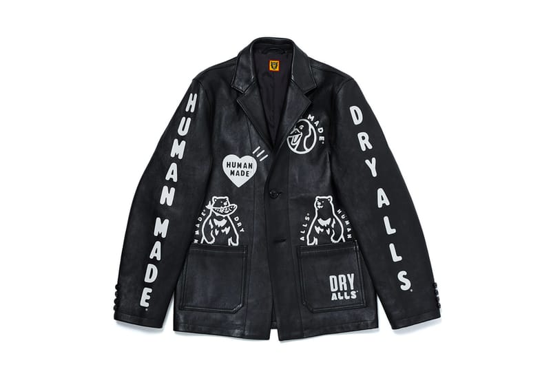 HUMAN MADE x UNITED ARROWS & SONS Leather Blazer | Hypebeast