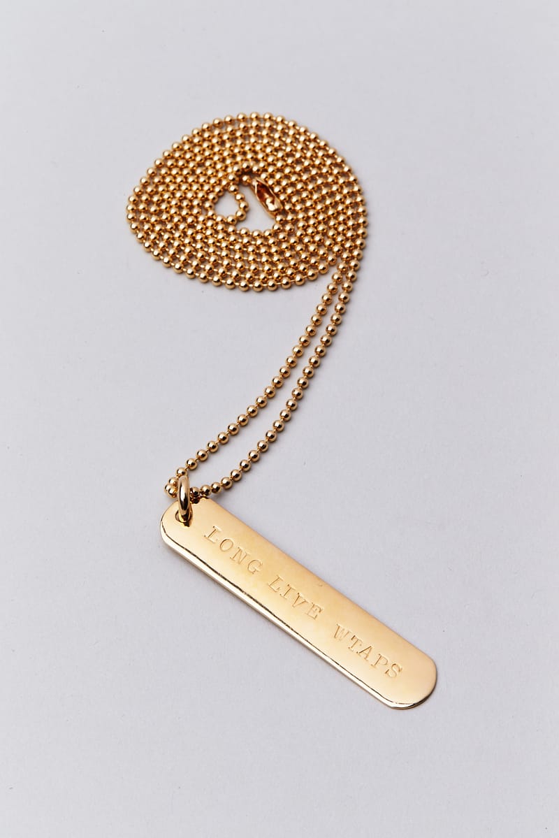 WTAPS . VINNY / NECKLACE . GOLD. K10 ▪︎WTAPS. VINNY / NECKLACE