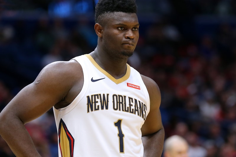 Zion Williamson to Sit Out 6-8 Weeks Due to Knee Injury | Hypebeast