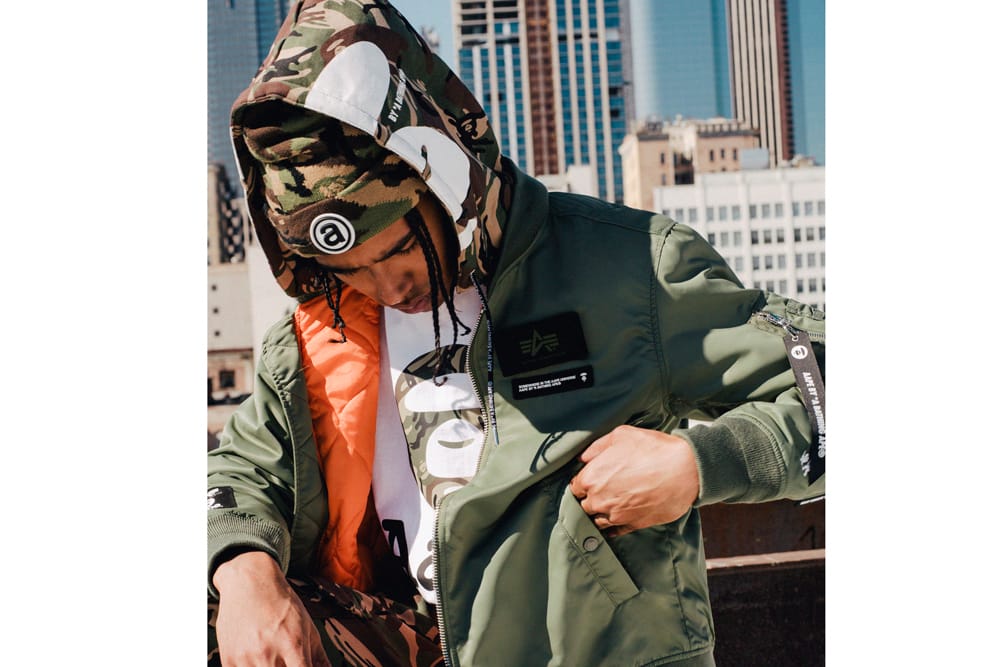 AAPE x Alpha Industries Fall/Winter 2019 Collection | HYPEBEAST