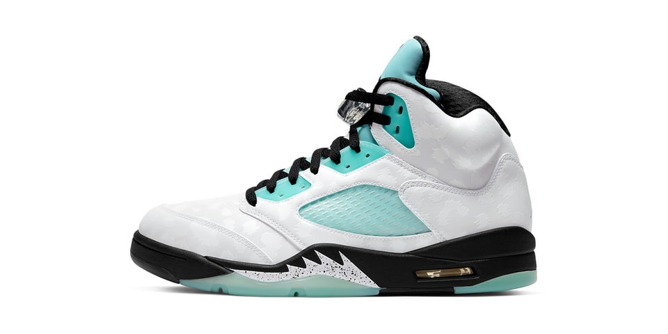 air jordan retro 5 island green