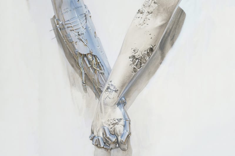 Daniel Arsham and Hajime Sorayama Reveal Collaborative Artwork