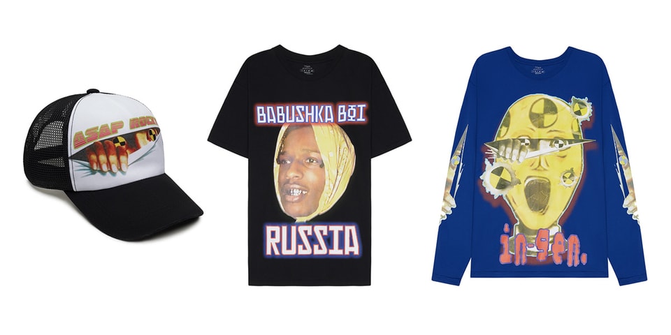 A$AP Rocky Limited Edition Russia Tour Merch | HYPEBEAST