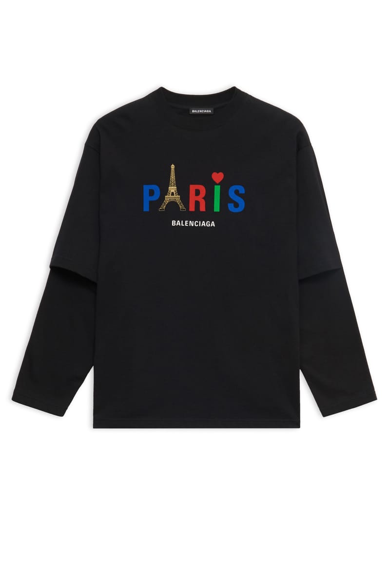 Balenciaga eiffel tower shirt online