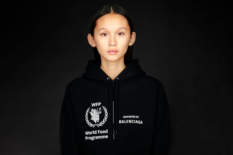 Balenciaga world discount food programme hoodie