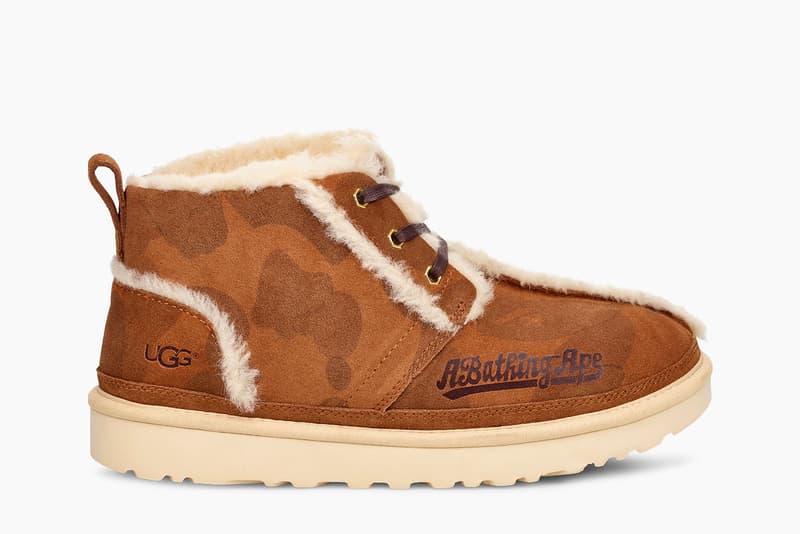 a bathing ape ugg slippers