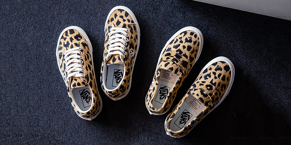 BILLY's Tokyo Sources Bold Leopard Prints for Exclusive Vans 