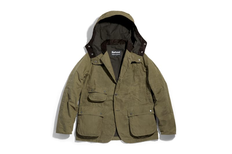 Barbour x engineered garments upland hot sale wax jacket