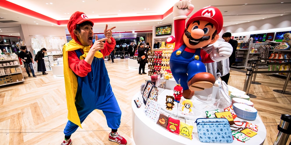 Вот первый взгляд на официальный магазин Nintendo в Японии