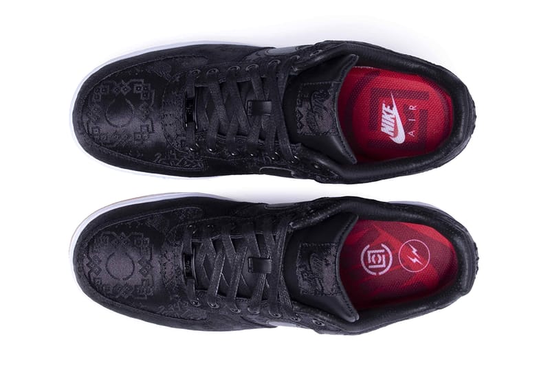 fragment design x CLOT x Nike Air Force 1 