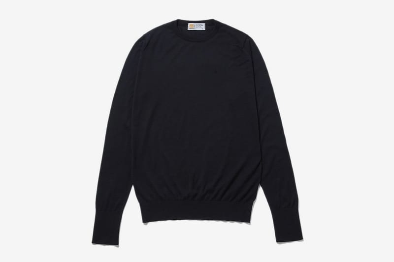 fragment design x John Smedley Crewneck Essentials | Hypebeast