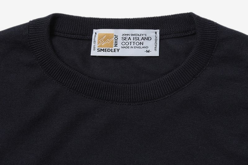 fragment design x John Smedley Crewneck Essentials | Hypebeast