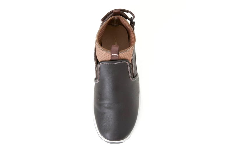 Fumito Ganryu x Suicoke Back Strap Slip-On | Hypebeast
