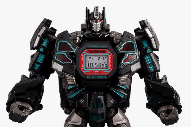optimus prime g shock watch