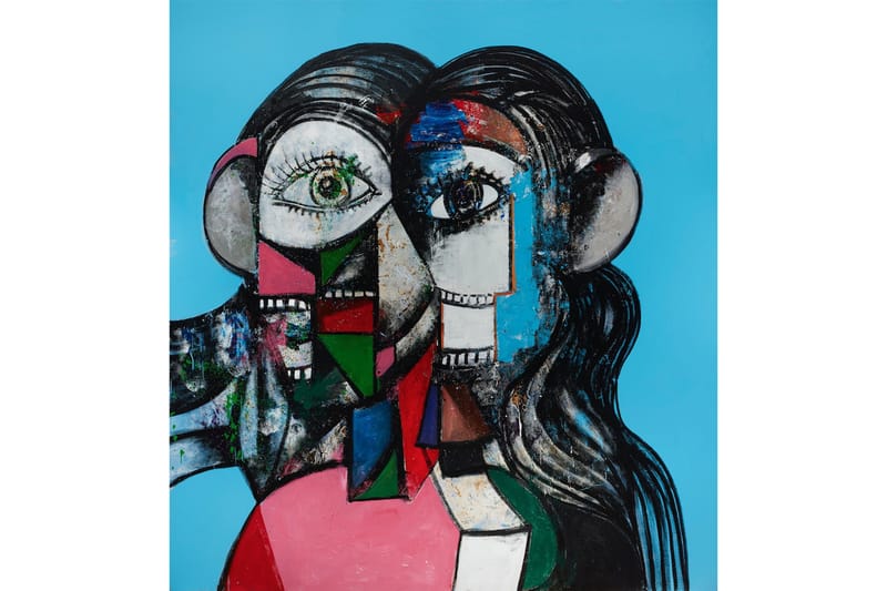 George Condo Paintings Works on Paper