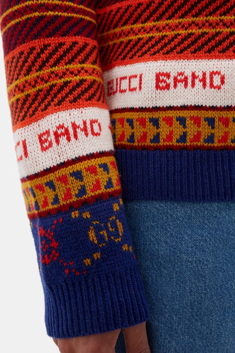 Gucci Drops Christmassy GG-Jacquard Wool Sweater | Hypebeast