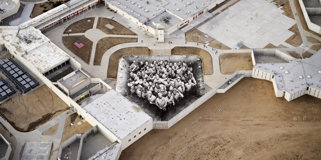Стенная инсталляция JR «Техачапи» дает право голоса бывшим и нынешним заключенным