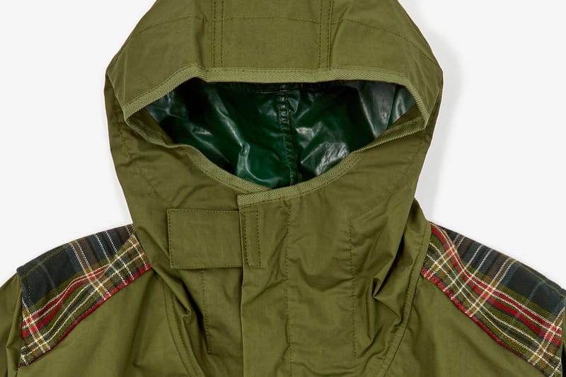 Junya Watanabe MAN x Air Ark Canvas Check Coat | Hypebeast