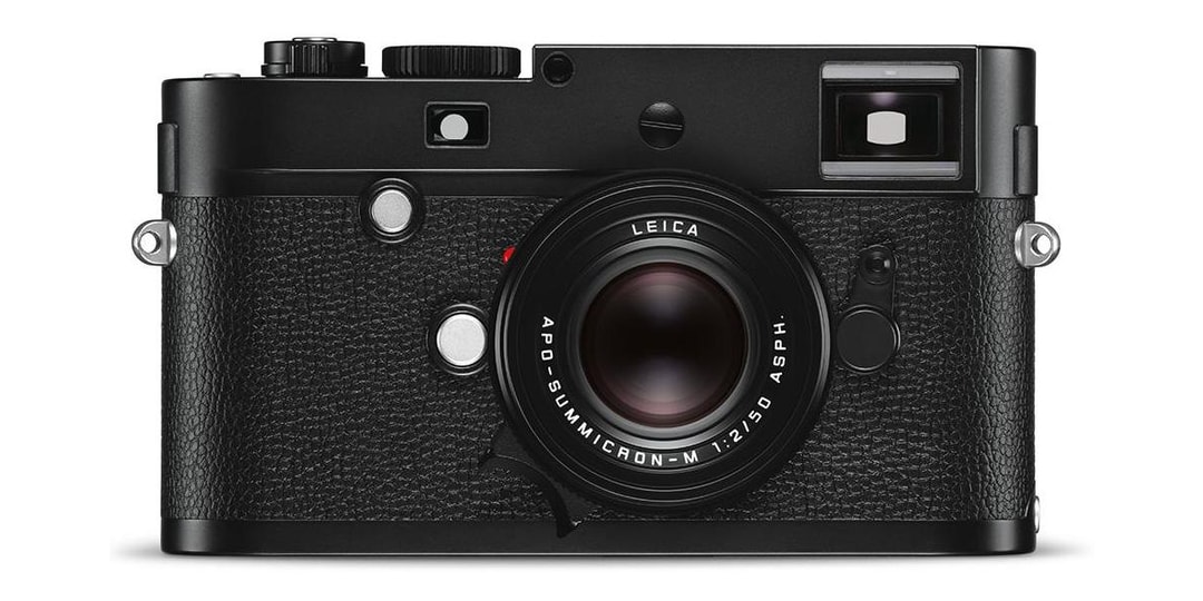 Leica отмечает 150-летие Ersnt Leitz выпуском новой ограниченной серии M Monochrom