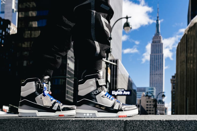 Louis Vuitton LV 408 Trainer Hi New York & Chicago | Hypebeast