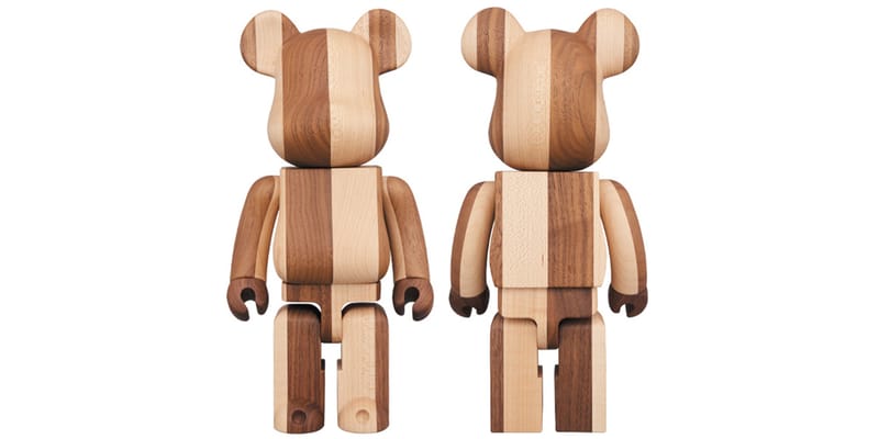 Medicom Toy Karimoku 400% HALF & HALF BE@RBRICK | Hypebeast
