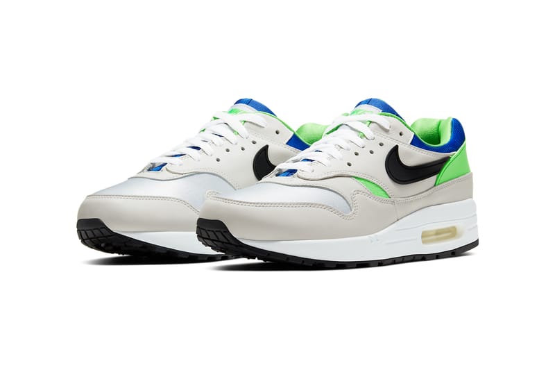 Air max 1 scream on sale green