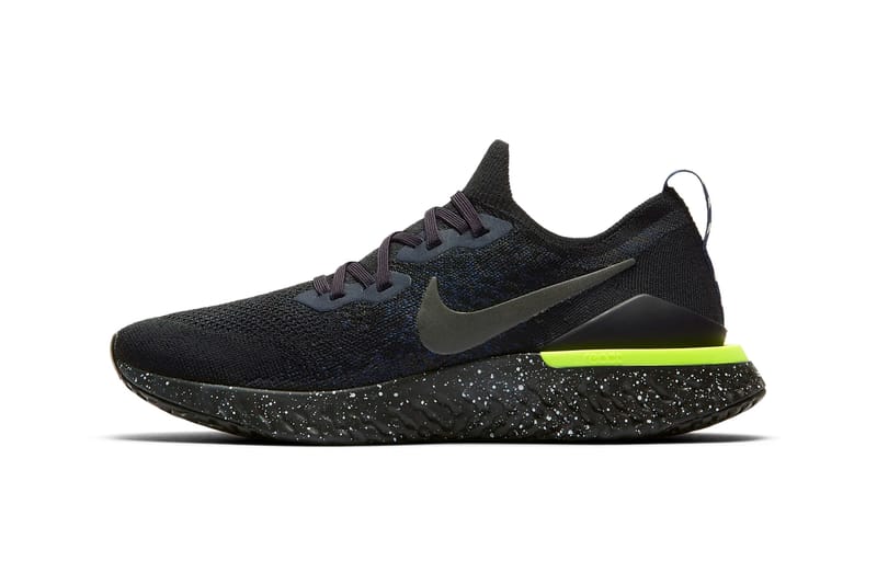 Nike Epic React Flyknit 2 Black/Sequoia Green/White | Hypebeast