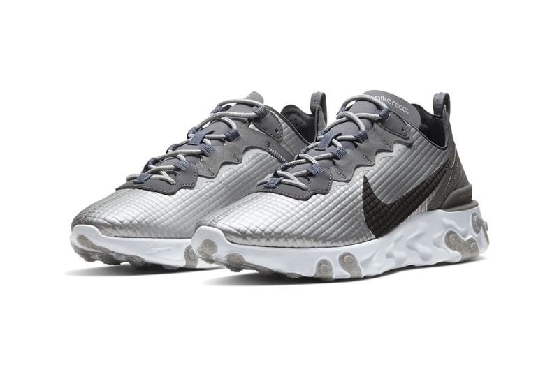 Nike react element 55 on sale grigie